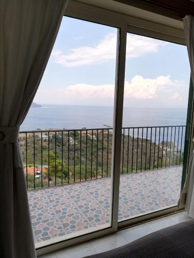 Il Normanno, Appartamento Con Panorama Mozzafiato Taormina Exteriör bild