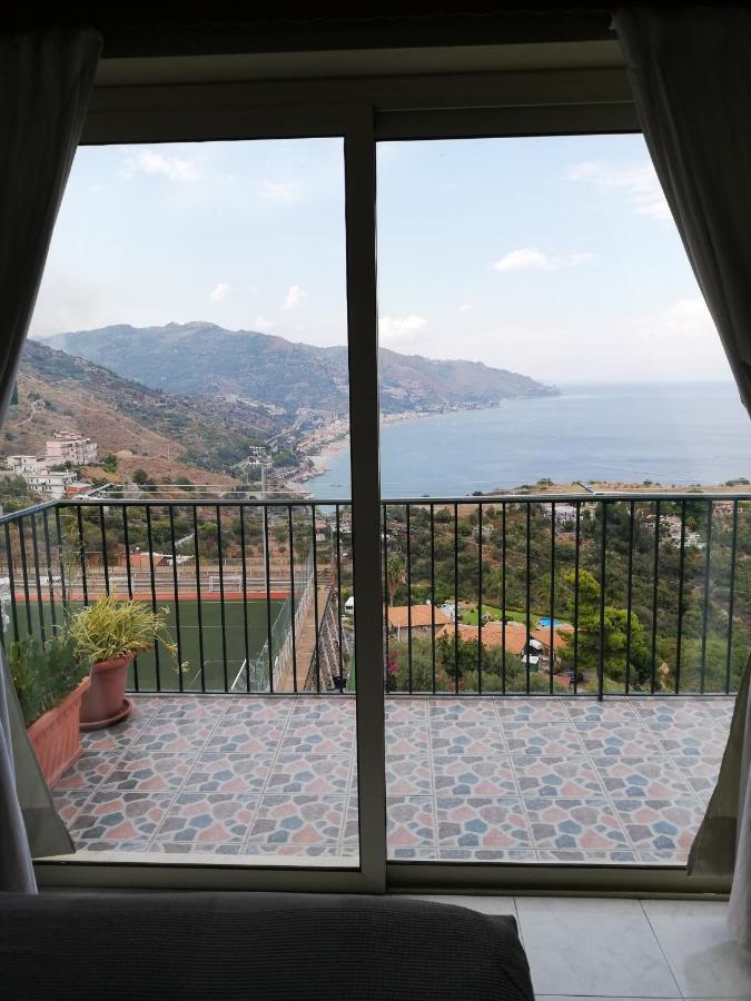 Il Normanno, Appartamento Con Panorama Mozzafiato Taormina Exteriör bild