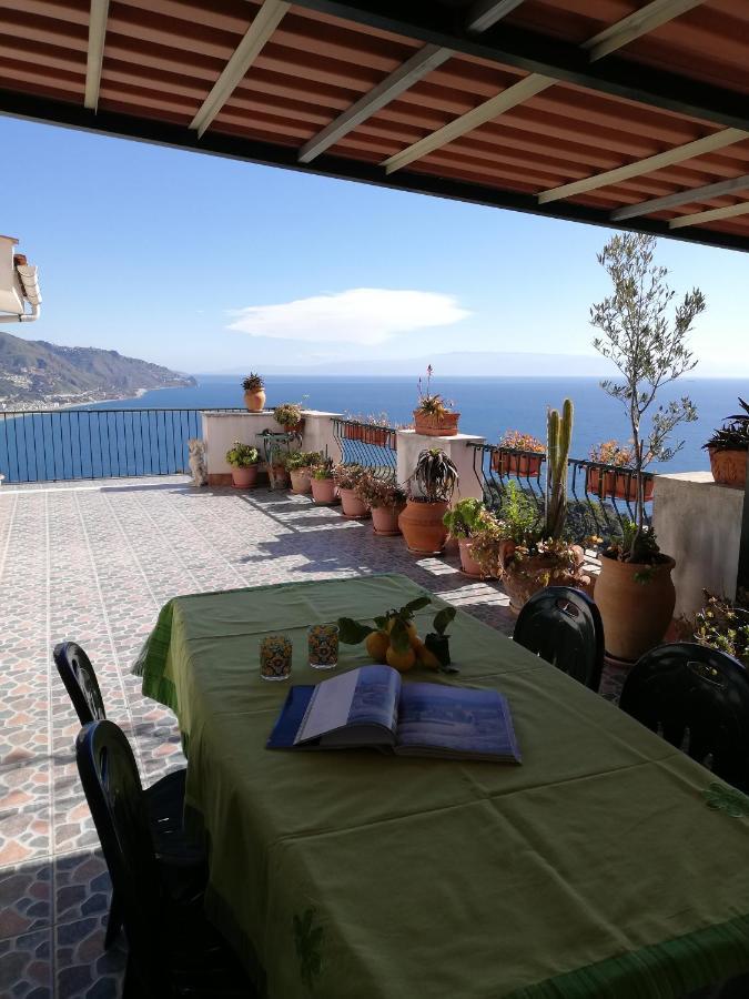 Il Normanno, Appartamento Con Panorama Mozzafiato Taormina Exteriör bild