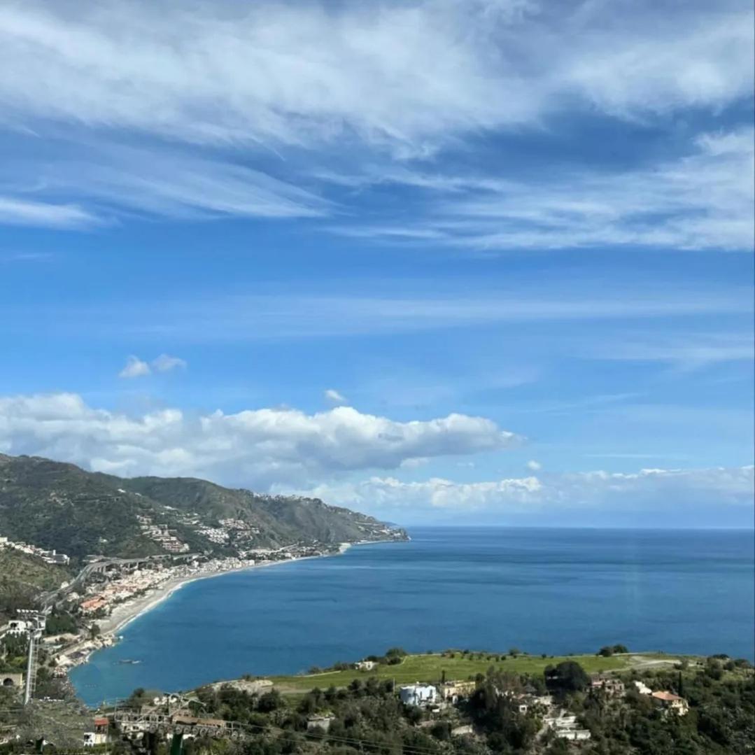 Il Normanno, Appartamento Con Panorama Mozzafiato Taormina Exteriör bild