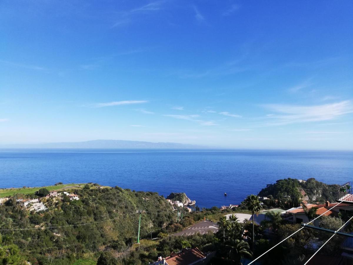 Il Normanno, Appartamento Con Panorama Mozzafiato Taormina Exteriör bild